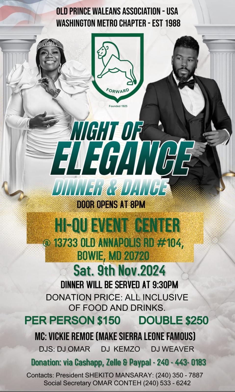 2024 Dinner and Dance